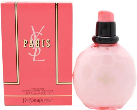 yves saint laurent paris lotion|yves saint laurent body lotion.